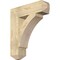 Ekena Millwork Thorton Craftsman Rough Sawn Bracket, Douglas Fir, 6"W x 24"D x 28"H BKT06X24X28THR04RDF - alternate 1